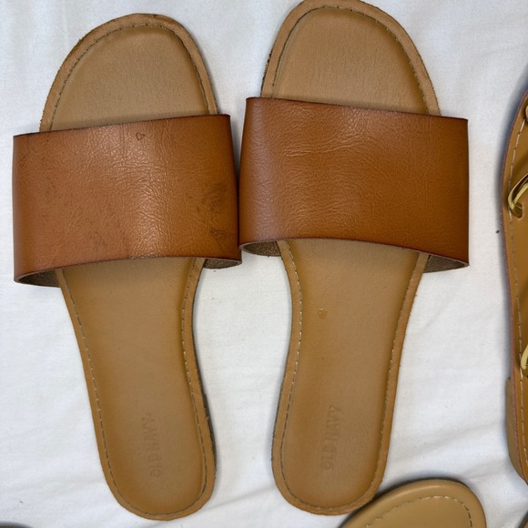 Lot 6 Women's Size 10 Sandals Slides Fashion Nova Old Navy Bling Shoes - Picture 5 of 11